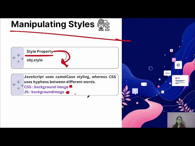 3.Manipulating Styles, Navigation, Adding Elements, Removing Elements, Mouse Events
