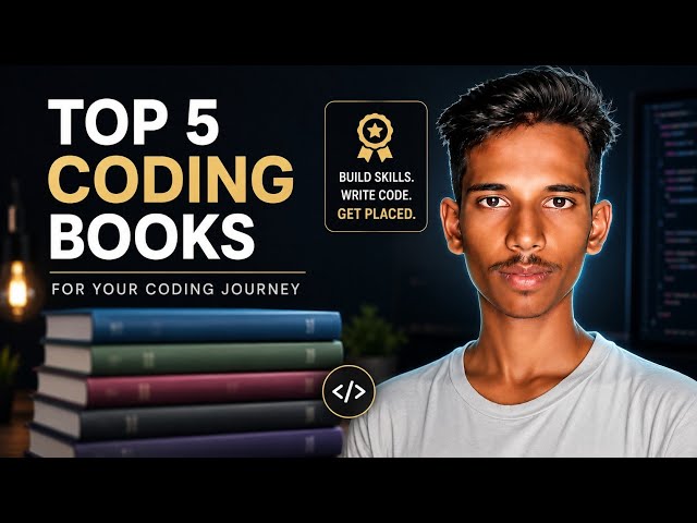 🔴  Top 5 Coding Books Every Programmer Should Read in 2026 📚