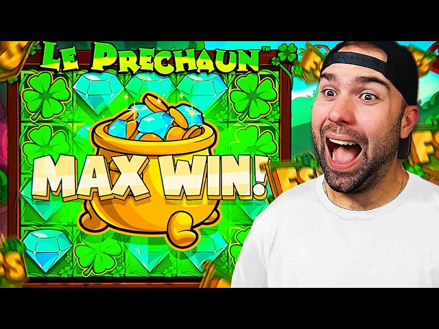 I FINALLY DID IT! LE PRECHAUN 15000X MAXIMUM WIN!