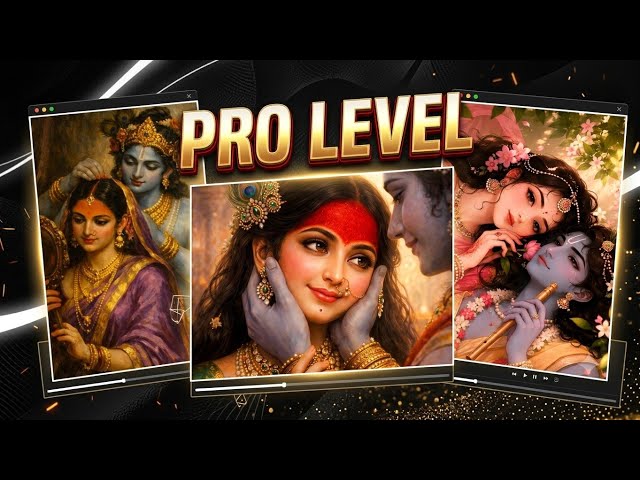 Radha Krishna 3D Zoom Effect | CapCut Editing