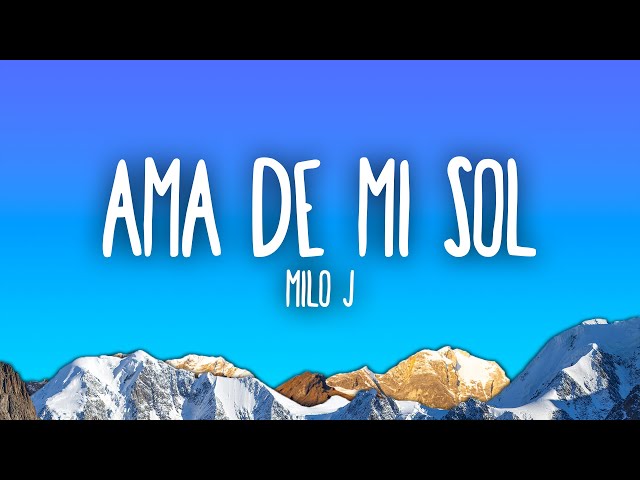 Milo J - Ama De Mi Sol