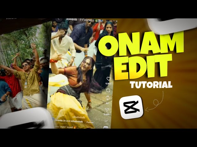 ONAM TRENDING EDIT TUTORIAL 📈 | MHMD ANAS