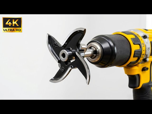 Sharper Than a Razor! Simple 5-Minute Meat Grinder Sharpening Hack | Creative Inventions