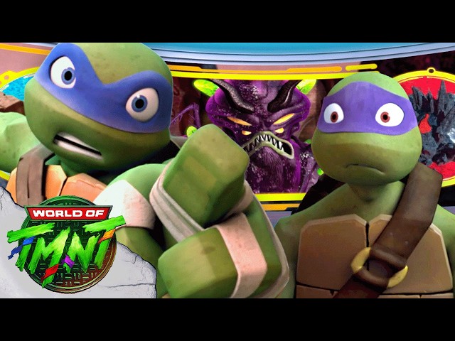 The Ninja Turtles Space Fight Just like Star Trek! 🚀 | TMNT (2012)