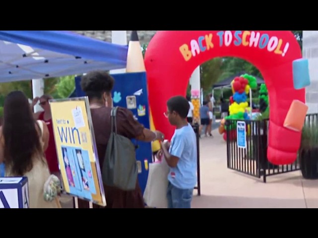National Harbor outlets host back-to-school bash for Maryland tax-free week | NBC4 Washington