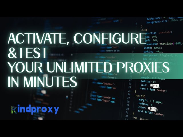 How to Set Up and Test Your Unlimited Plan Proxy — Step by Step