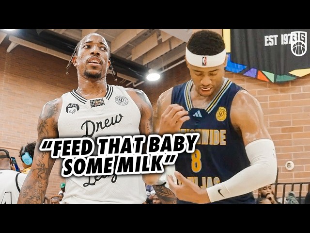 DeMar DeRozan GAME WINNER & 50 Points in CHAMPIONSHIP VS. Trash Talker! Drew League Matchup!