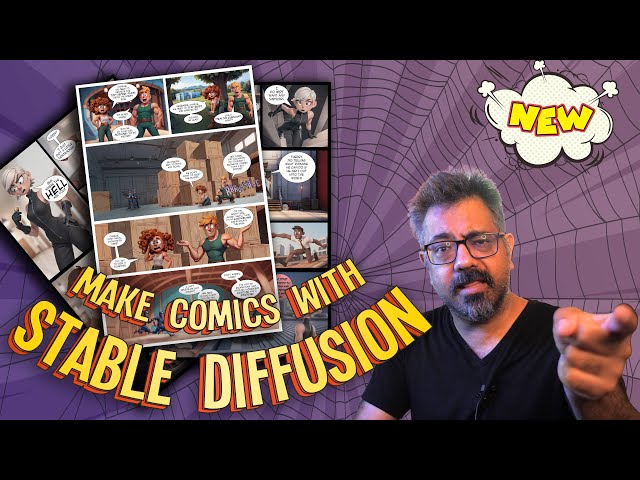 Make Comics in Stable Diffusion!