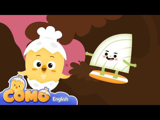 Como Cook | 🍎 Who's Hiding in the Kitchen? Amazing Adventures with Food Friends!