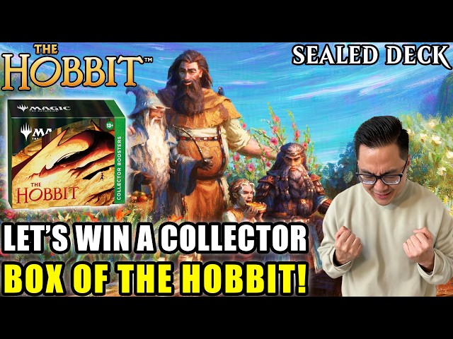 Let's Win A Collector Box Of The Hobbit! | The Hobbit Sealed Deck | Arena Direct | MTG Arena