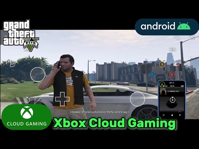 GTA 5 ANDROID GAMEPLAY | XBOX CLOUD GAMING ANDROID