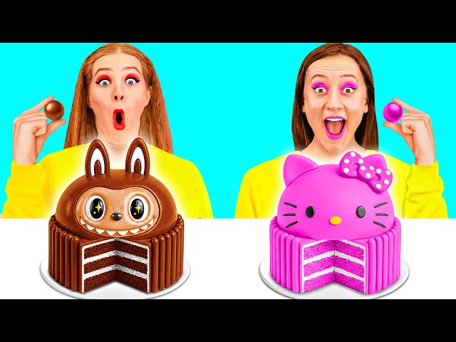 Desafío de Decoración de Pasteles | Trucos y Recetas Locas por PaRaRa Challenge
