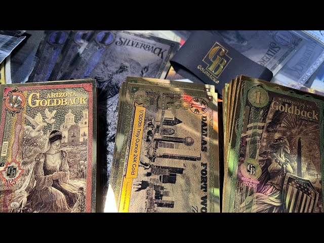 These New Goldback Notes are AWESOME!!