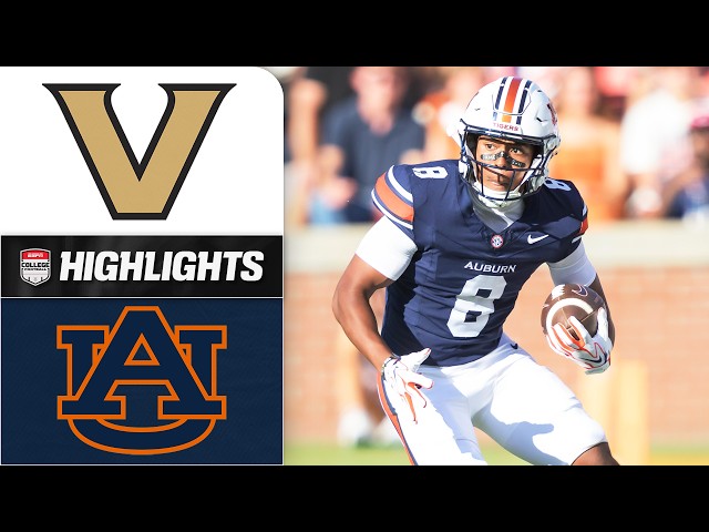 Vanderbilt Commodores vs. Auburn Tigers | Full Game Highlights | ESPN College Football