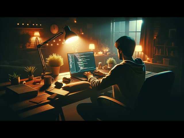 ASMR coding yourself to sleep