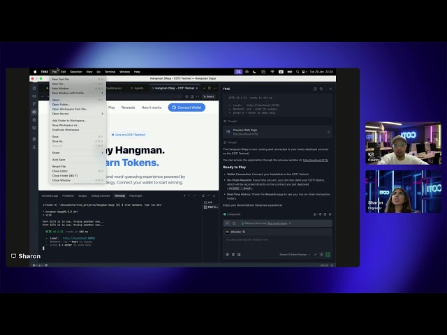 Vibe coding with TRAE