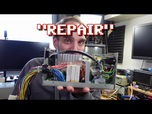 Amiga 3000T Restoration Part 5: "Repairing" the Power Supply
