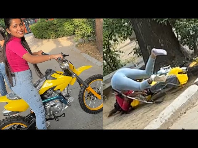 Finally riya ki dirt bike aagai