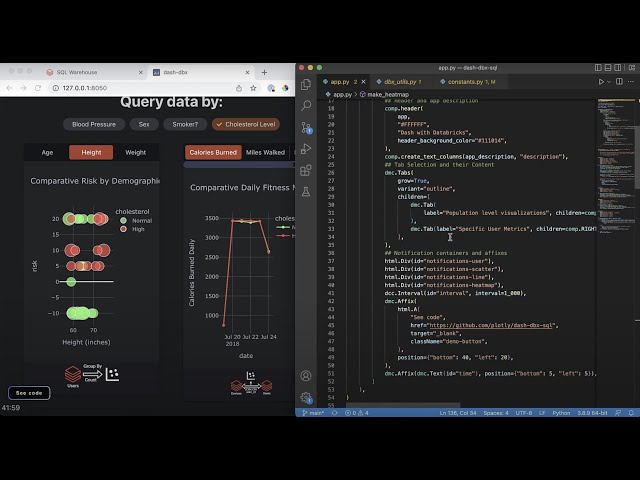 Building Dash Apps with Databricks