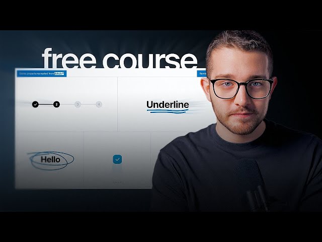 the only video you need to learn SVG animations in Framer...