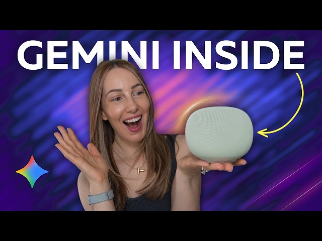 Meet the All New Google Home Speaker with Gemini
