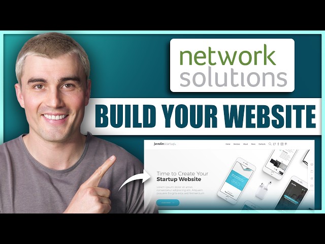 How to Build a Website Using Network Solutions (Full Step-by-Step Tutorial for Beginners)