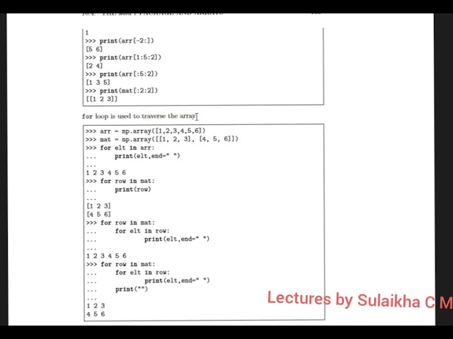 numpy#algorithmicthinking #ktu #s1#kmea#module3