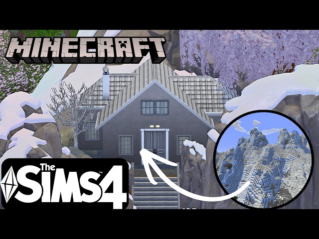 Every Tiny Home is a Minecraft Biome in The Sims 4