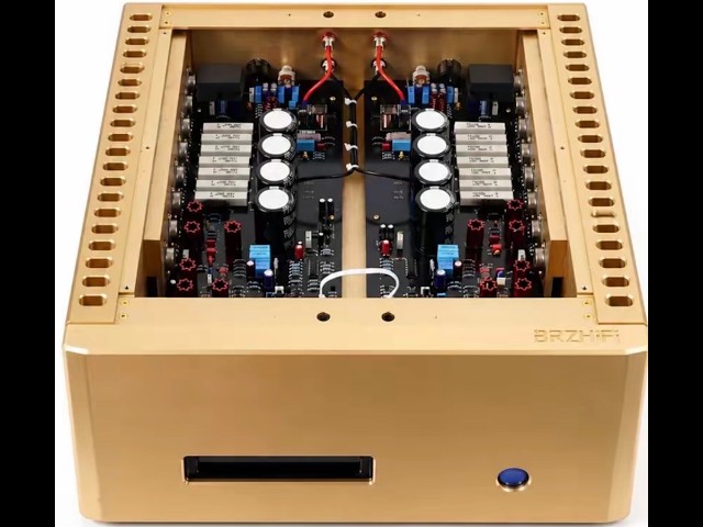 Gold FM711 Amp Build | Classic Design, Premium Finish