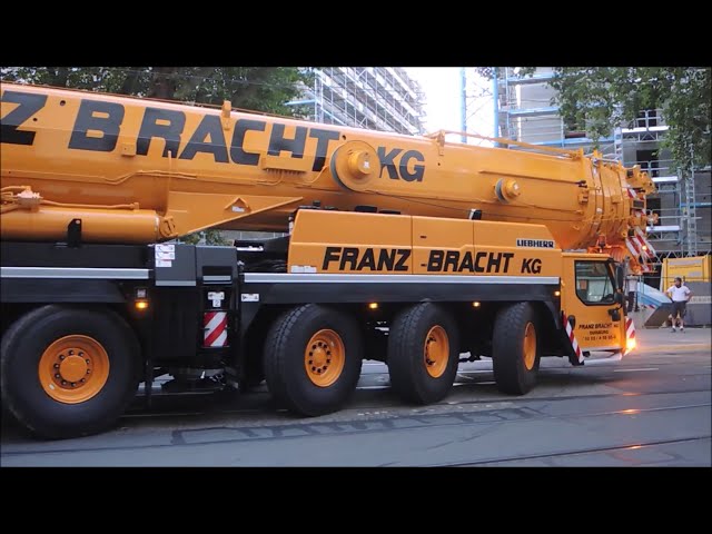 Liebherr LTM 1450 8.1 der Kran der Superlative  - Demontage Wilbert WT 420