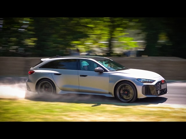 NEW 2026 Audi RS5 Avant B10 at Goodwood FOS 2026