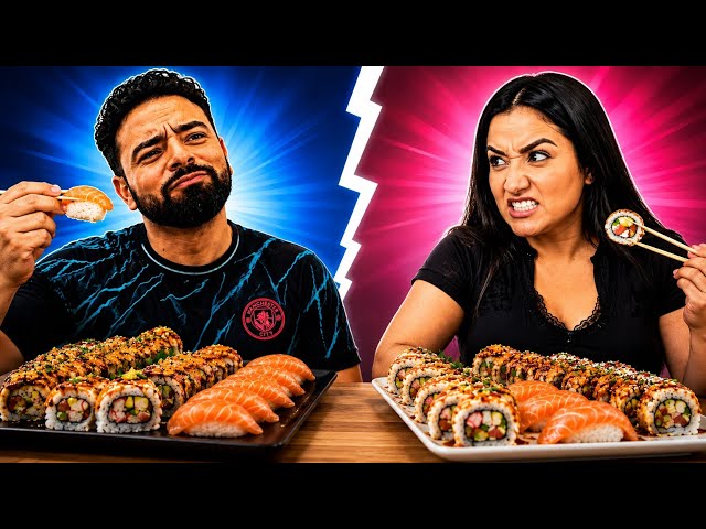 WHO CAN EAT MORE SUSHI 🍣 WITH DANNY FITT