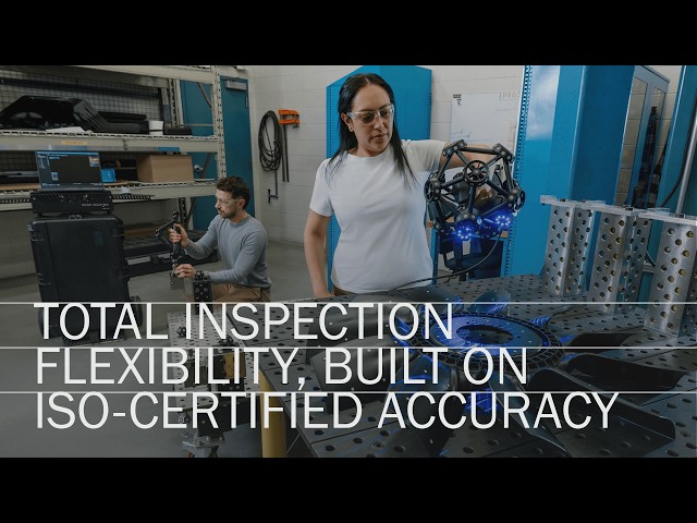 MetraSCAN 3D | Flexible 3-in-1 3D Scanner for Industrial Inspection