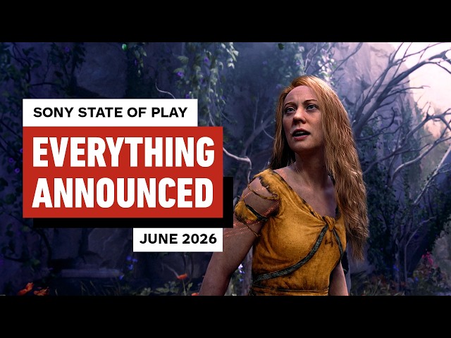 Everything Announced at the Sony State of Play - June 2026