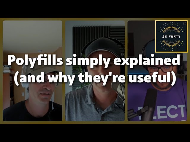 What is a polyfill and why is it useful for web development?