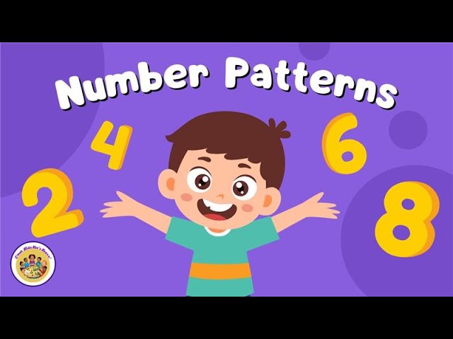 Kids Educational Videos | Kindergarten and Elementary ENGLISH Math |  Let's Learn Number Patterns!