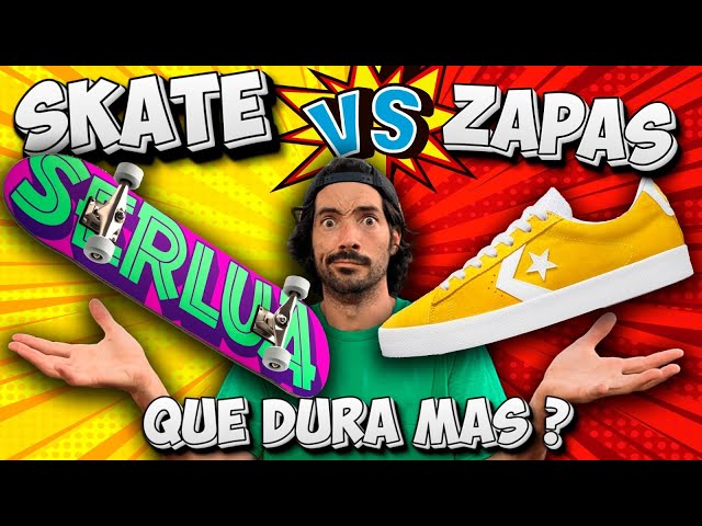 🔥SKATE VS ZAPATILLAS / ¿qué dura más ?🔥