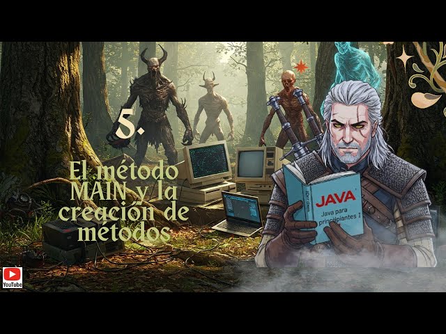 Curso de Java express para principiantes 5. El método main y la creación de métodos.