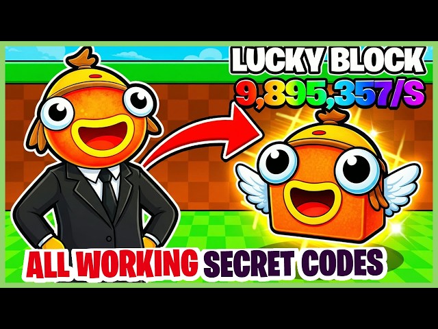 Be A Lucky Block [TYCOON] Fortnite SMUTI MAP ALL Secret Codes (Working) | 6311-7280-6172