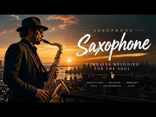 Romantic Saxophone Jazz 2026 ✨ Smooth Chill Lounge Music for Night Drive & Relax Time