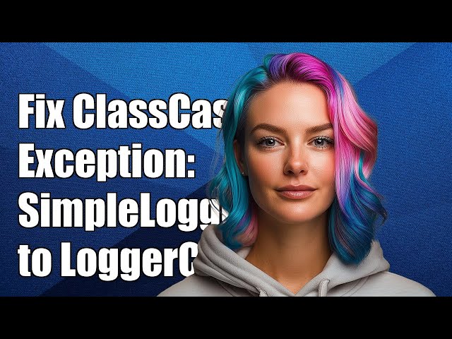 Fix ClassCastException: org.slf4j.impl.SimpleLoggerFactory to LoggerContext Error