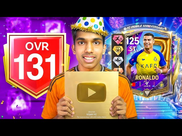 FINAL Upgrade to 131 OVR! - FC Mobile