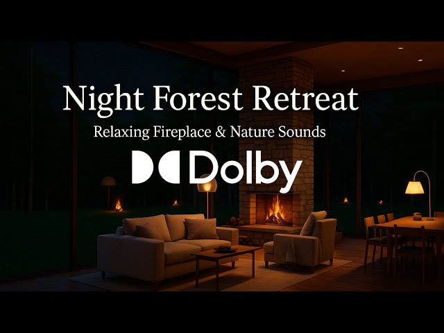 🔥 Cozy Fireplace & Relaxing Music 🕯️ | Sleep Sounds, Study Aid & Stress Relief Ambience