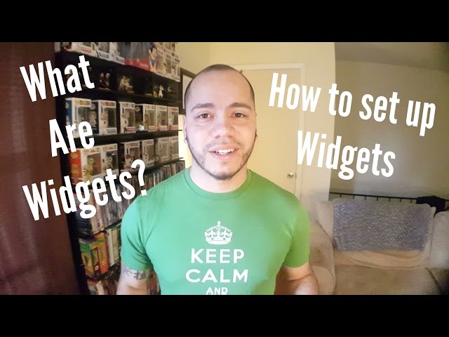 How to set up widgets - what are widgets?