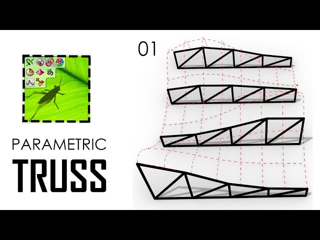 Rhino Grasshopper Tutorial For Beginners (Parametric Truss)