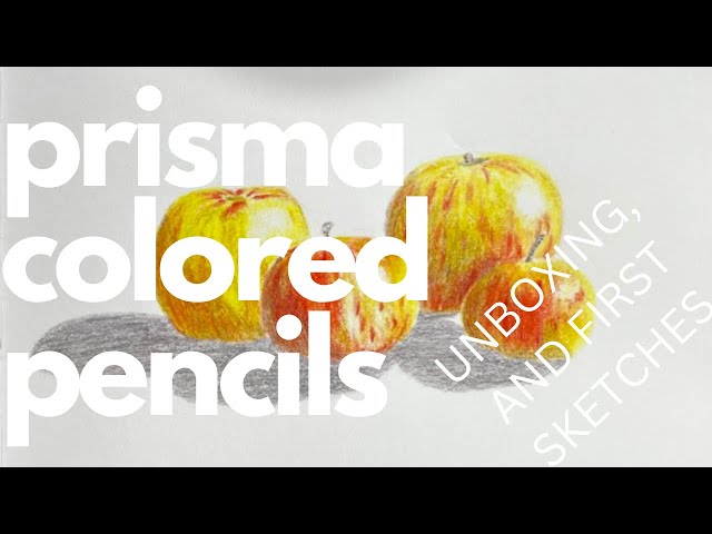 PRISMA PREMIER COLORED PENCILS - A BEGINNERS PERSPECTIVE