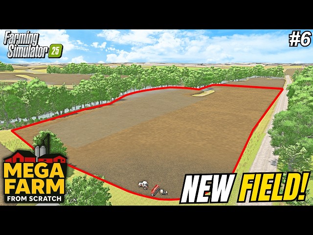 FROM $0 TO BUYING OUR FIRST ALFALFA FIELD! MEGA FARM FROM SCRATCH! | Gage, KY | FS25 #6
