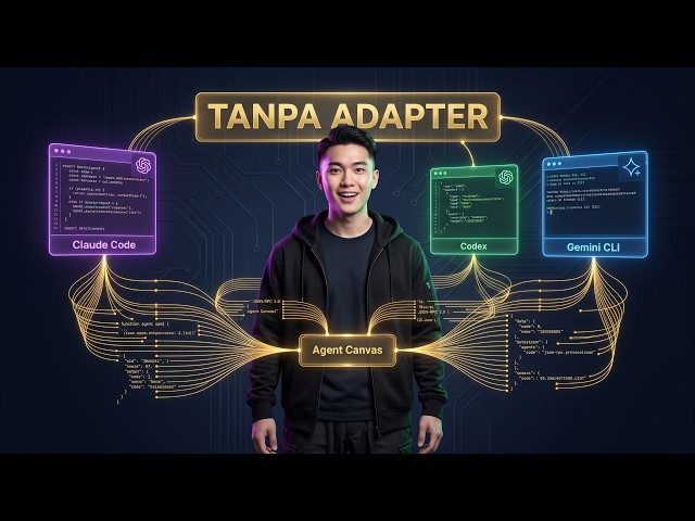 ACP Protocol: Jalankan Semua AI Agent (Claude Codex Gemini) Tanpa Adapter!
