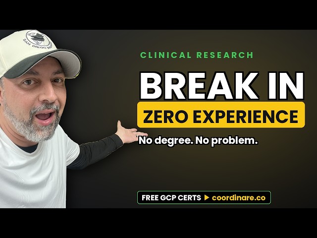 How To Break Into Clinical Research With Zero Experience (Do This)