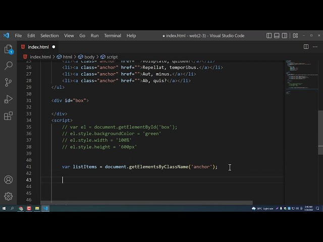 querySelector(), querySelectorAll() in JavaScript